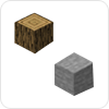 wood and stone items